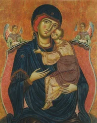 Madonna mit Kind und Engeln